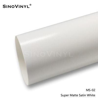 SINOVINYL China Supplier PVC Vinyl Car Body Sticker Reasonable Waterproof Custom Super Matte Satin Tiffany Car Exterior Wrap Vinyl