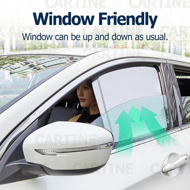 2021 New OEM Car Baby Car Foldable Sunshade Full Covered Foil Side Window Sunshade Custom Fit Sunshade