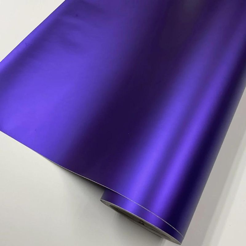 Satin Matte Purple Car Wrap Film Vinyl for Car Body