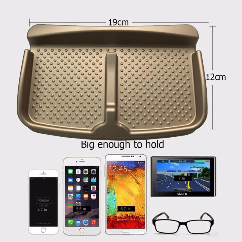 Customized High Quality PVC Rubber Silicone Phone Anti Slip Mat for Car