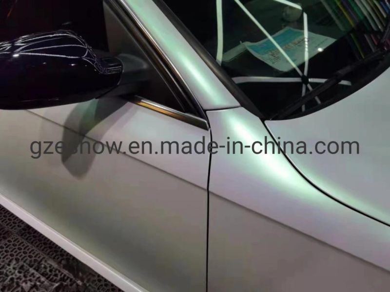 Satin Magic White Car Wrap Vinyl Film for Car Decoration