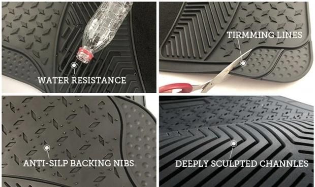 Supplier Full Set New Design PVC Car Mats Set for Car