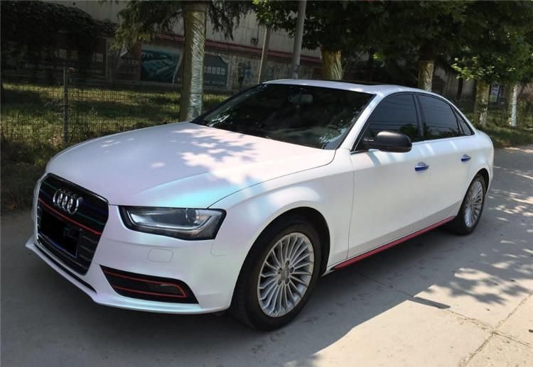 Ondis Vehicle Wrap Magic Satin White Matte Metal Car Sticker