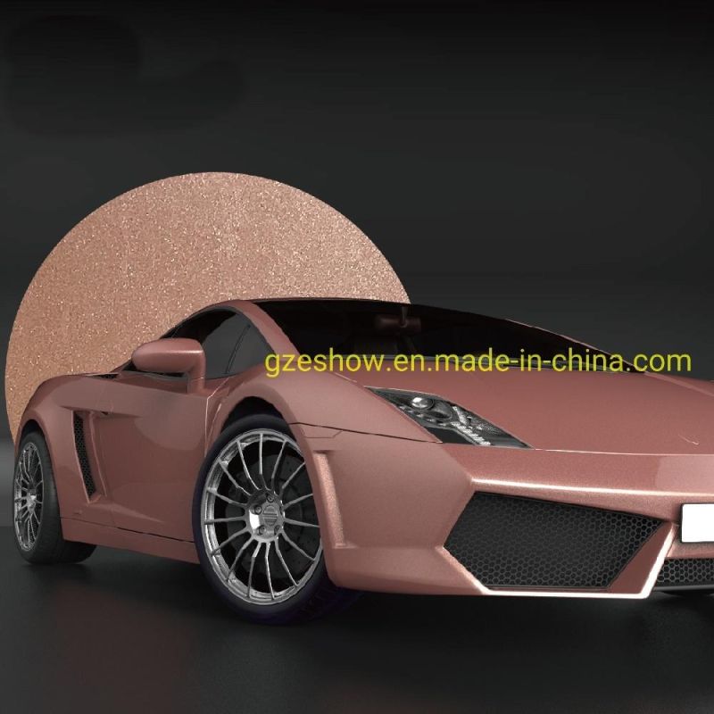 Rose Gold Decorative Chrome PVC Vinyl Wrap Film for Car