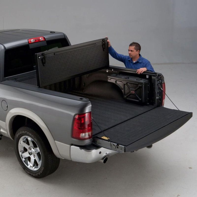 OEM Aluminum Hard Tri Folding Tonneau Cover Fit for Silverado 5.8FT Bed and 6.5FT Bed Cover