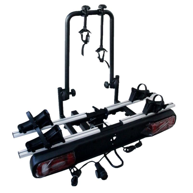 OEM Manufacturer Collapsible Hitch Bike Rack Rear Mounted Bike Rack for 2 Bikes