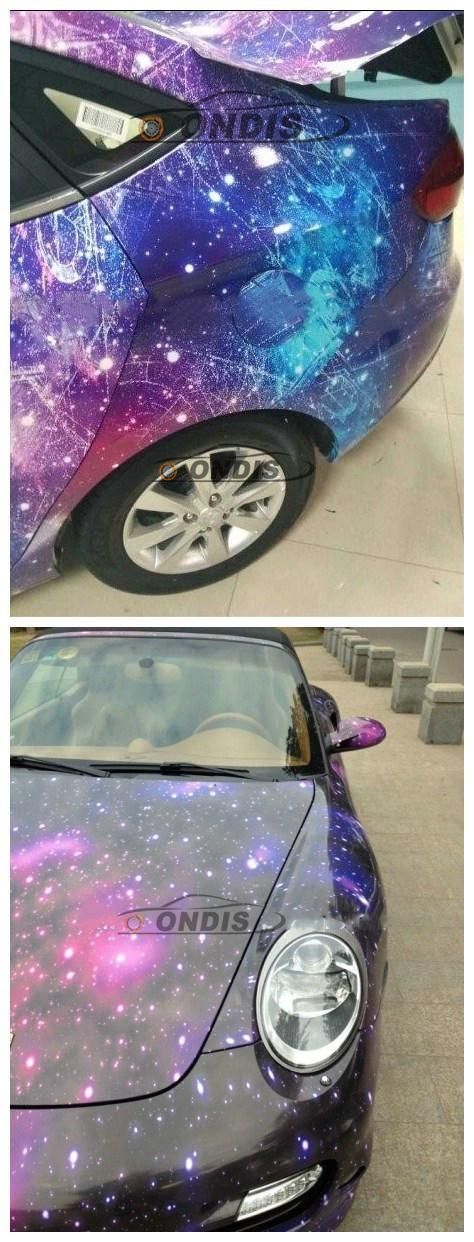 Hot-Selling Bomb Sticker Galaxy Starry Sky Car Vinyl Wrap