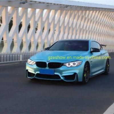 Lake Blue Car Wrapping Matte Metallic Sticker