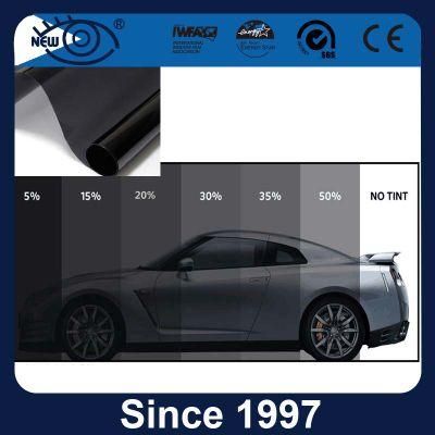 Hot Selling 1 Ply Dark Black Window Tinting Film