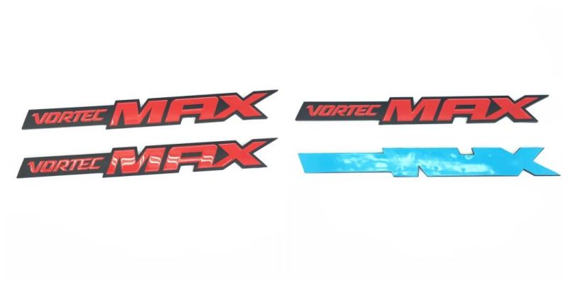 Vortec Max Chevrolet Silverado Chevy Camaro Emblem Fender Badge Decal Sticker Logo Car Accessories Car Parts Gmc Sierra Decoration ABS Plastic Emblem