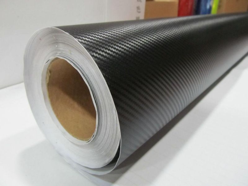 Tsautop RoHS Certificate 18 Colors 3D 4D 5D Carbon Fiber Vinyl for Car Wrapping Wholesale Car Wrap Vinyl