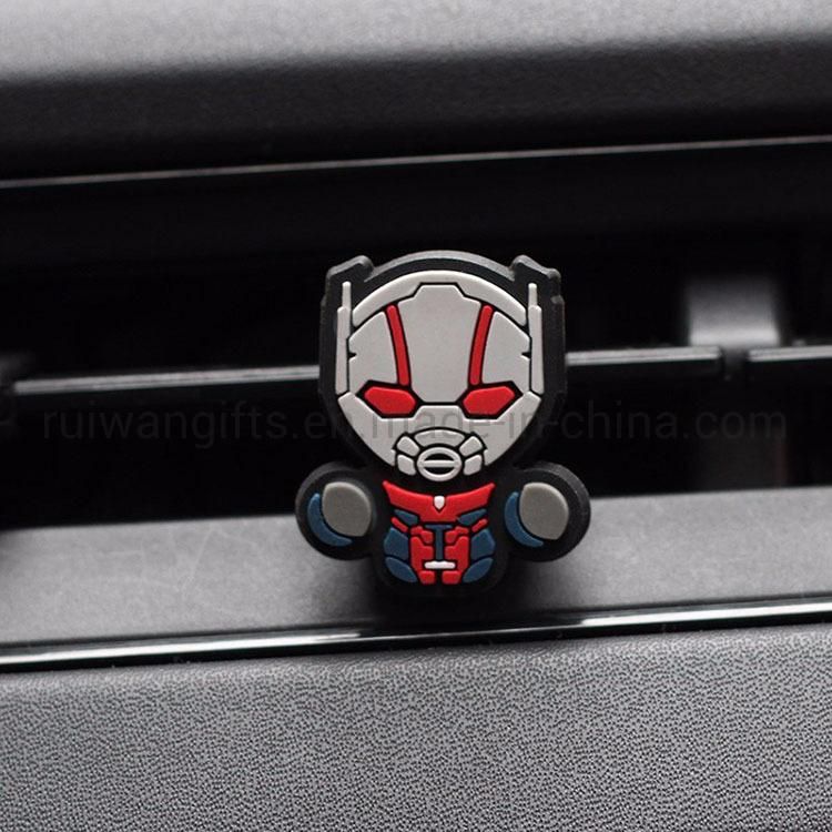 Car Vent Perfume with PVC Cartoon Design