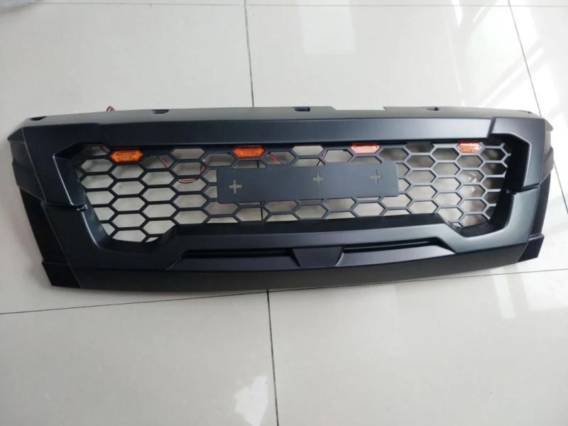 Black Front Grille (Replacerd) for Isuzu D-Max 2015