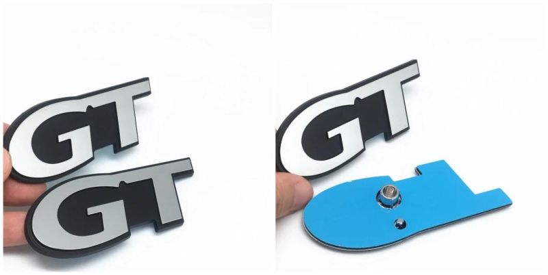 Gt Svt Ford Bronco Mustang Emblem Fender Badge Decal Sticker Logo Car Accessories Car Parts Decoration ABS Plastic