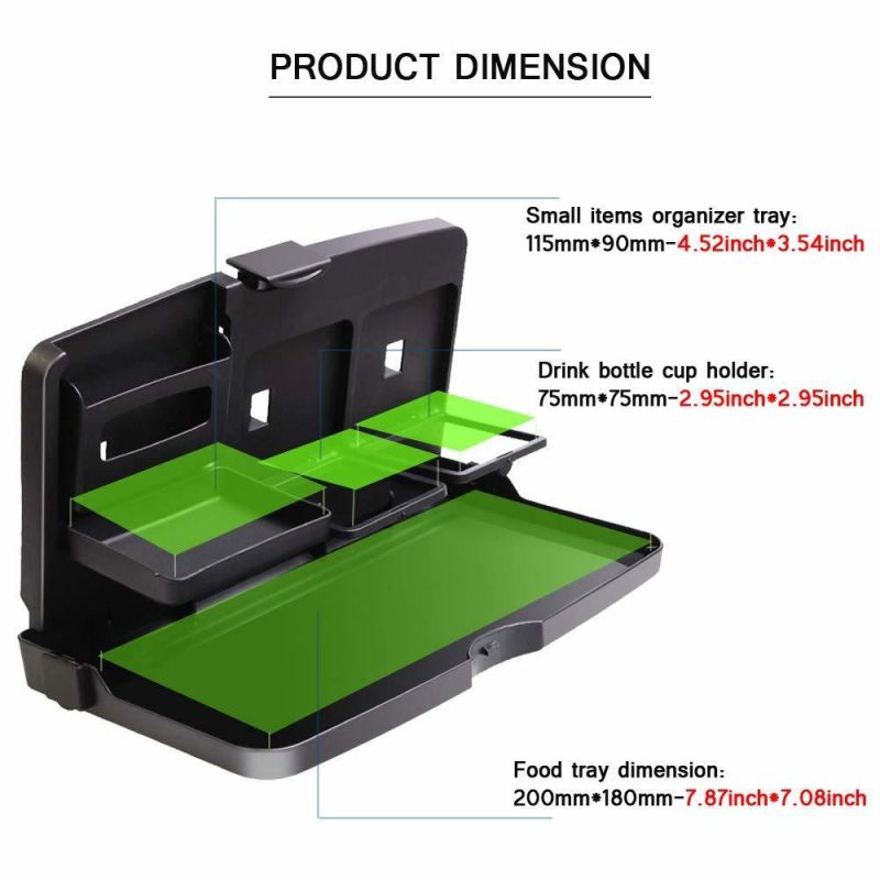 Car Accessory Back Seat Food Desk Drinking Holdler