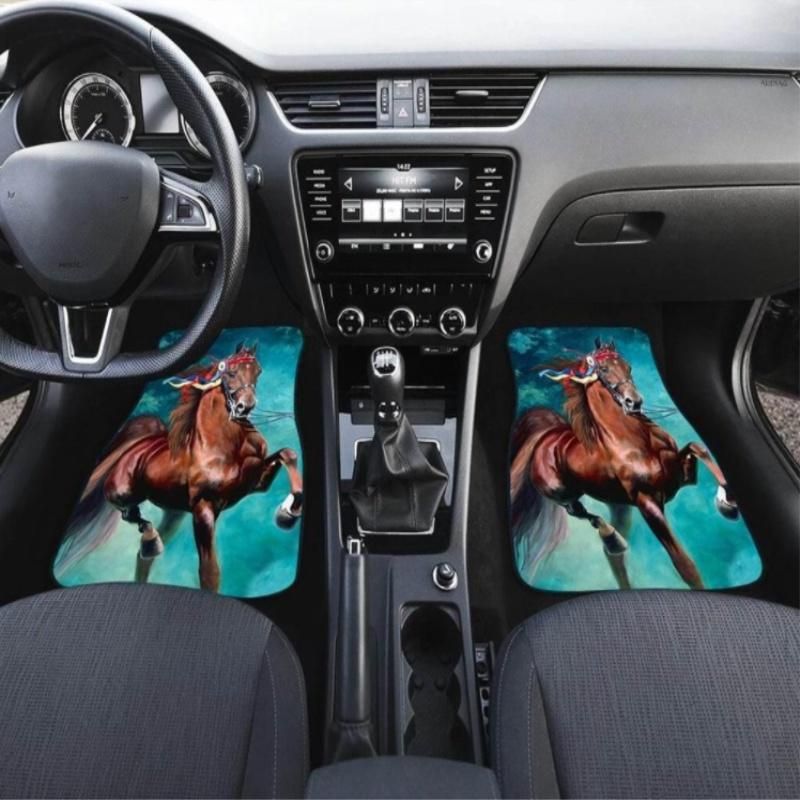 Carpet Car Mat for Universal Cars PVC Floor Covering Mat Set Car Floor Mats