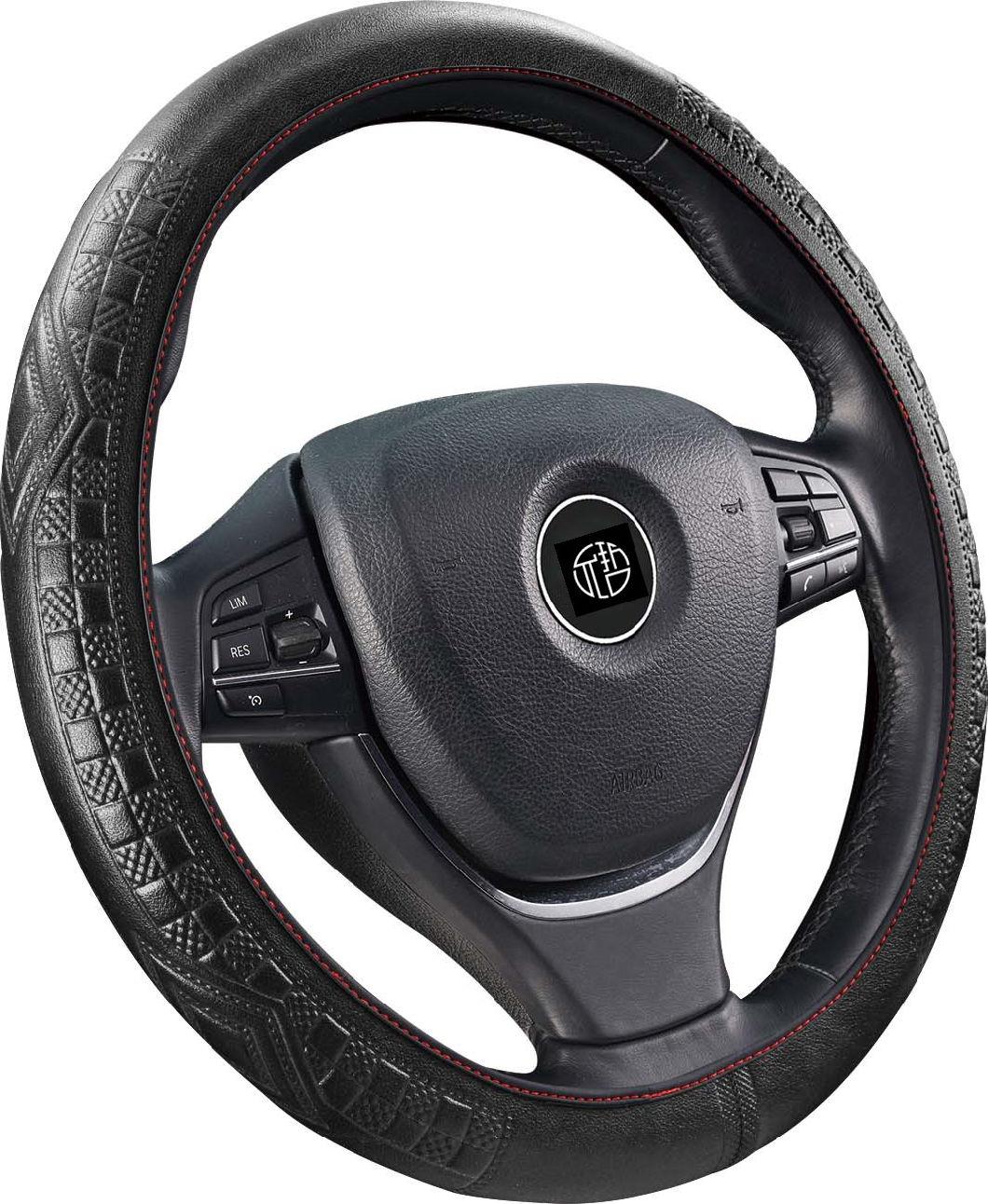 Manufacturers Wholesale Litchi Grain Abrasion Resistant Steering Wheel Product