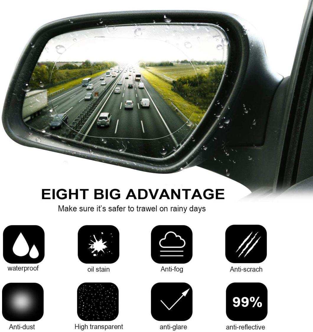 Anti Rain / Anti Fog and Anti Reflection Film for Car Rearview Mirror