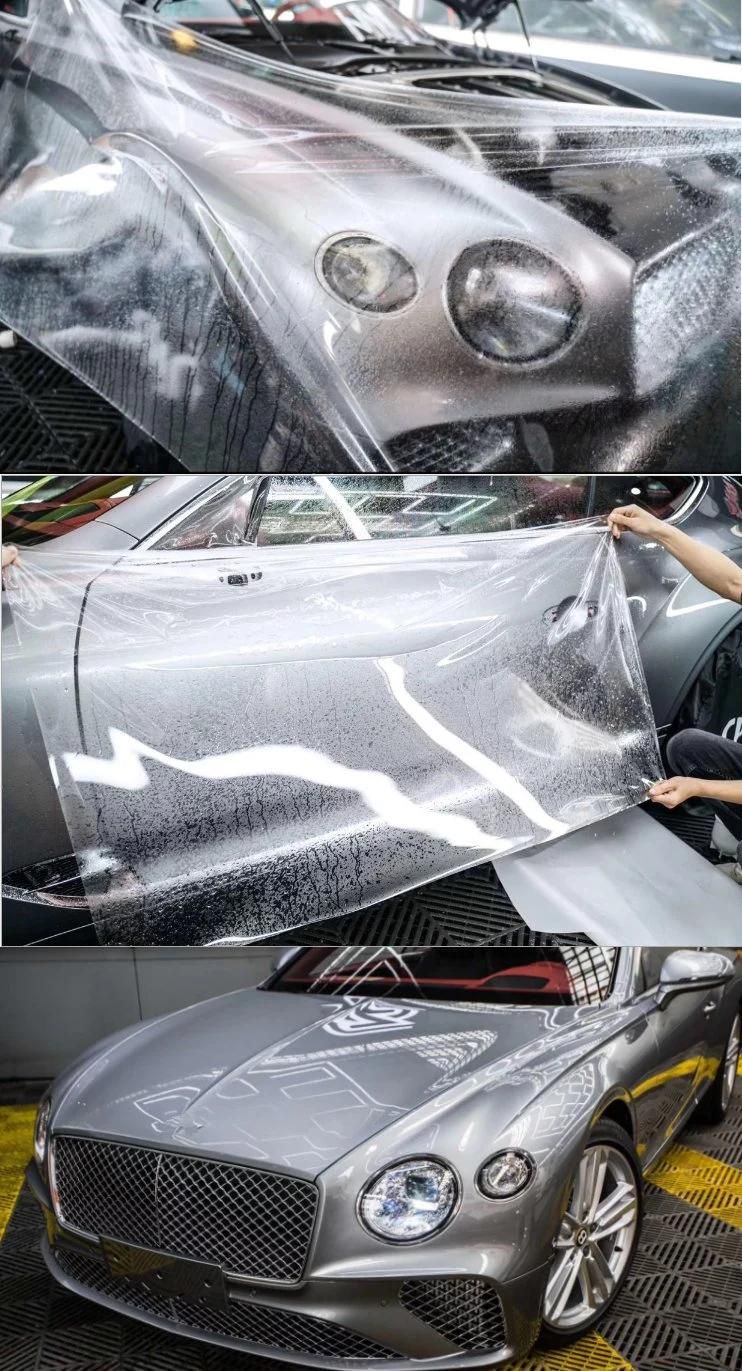 1.52*15m High Quality Transparent PVC Clear Protection Film Car Body Vinyl Sticker