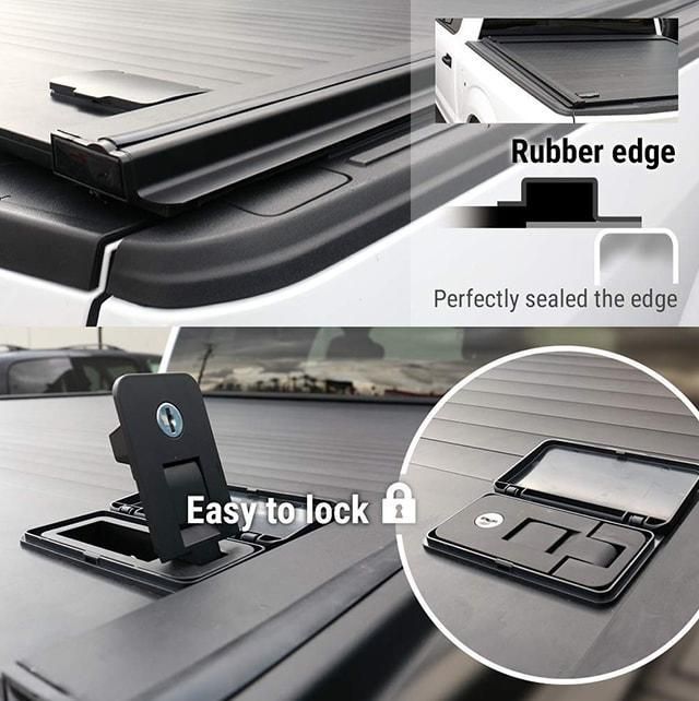 Tonneau Cover Retractable Truck Bed Covers Pickup Roller Lid for Nissan Navara Np300 2015-2020