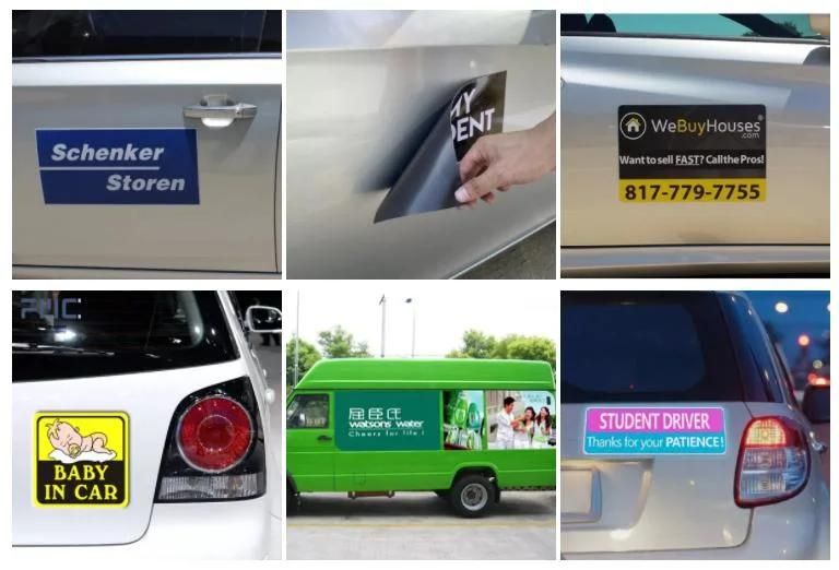 Custom Vehicle Magnets Auto Truck Van Car Signs