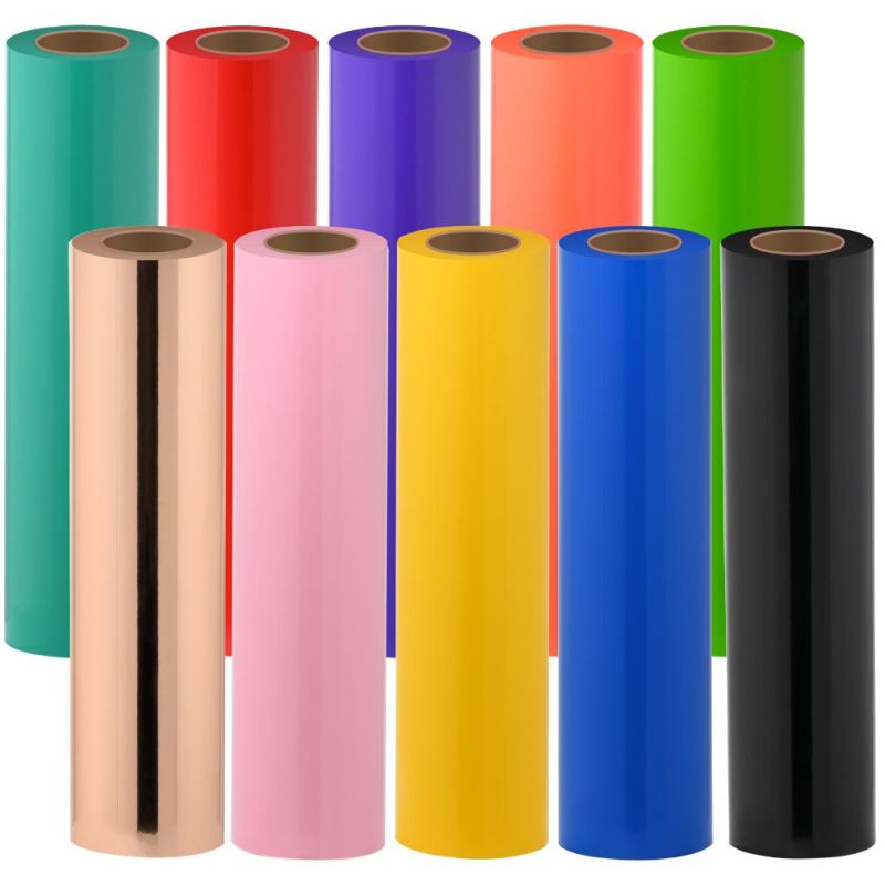 Full Series Color Range Cutting Vinyl 1.22*50 Per Roll PVC Cutting Color Vinyl for Plotters