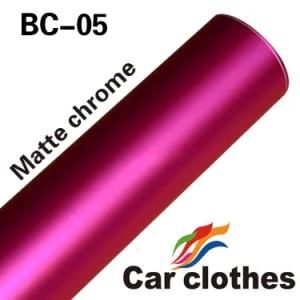 Matte Chrome Vinyl Wrap Car Body Sticker