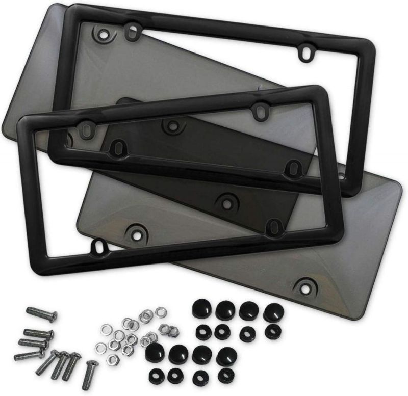 Car Accessories Unbreakable License Plate Frame and Cover