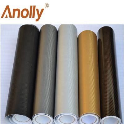 Flull Car Body Decoration Vinyl Film Roll a Variety of Colors Carbon Fiber Car Wrap Film Hot Selling Custom Carbon Fiber Wrap for Cars