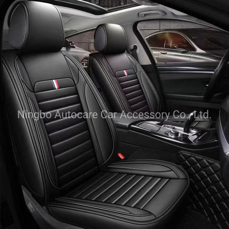 High Quality Car Spare Part Full Covered Car Seat Cover Universal PVC Leather Car Seat Cover Car Accessory