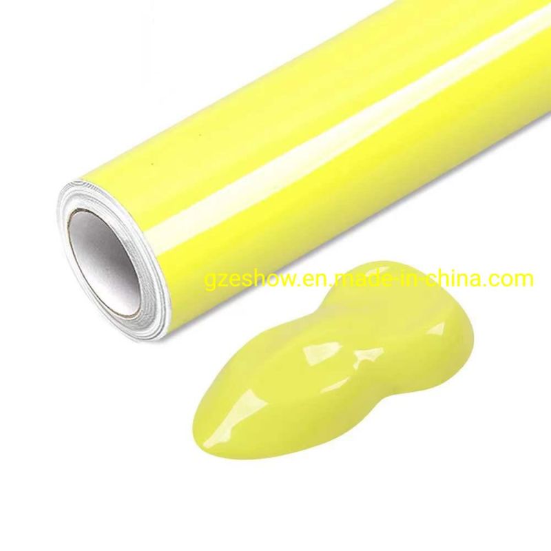 Crystal Lemon Yellow Film Car Body Decoration Film