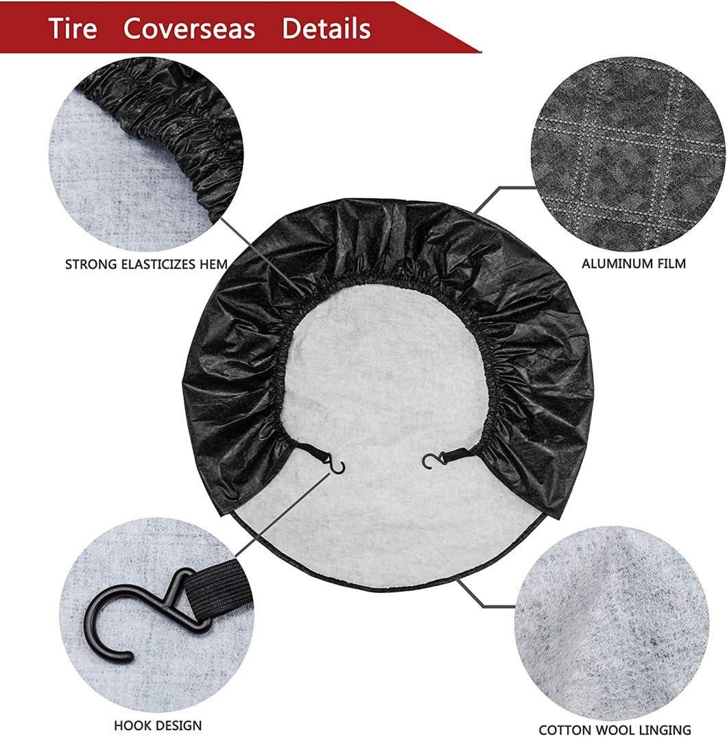 4 in 1 Tire Cover - Snow Tire Storage - Sunproof Waterproof - UV Resistant