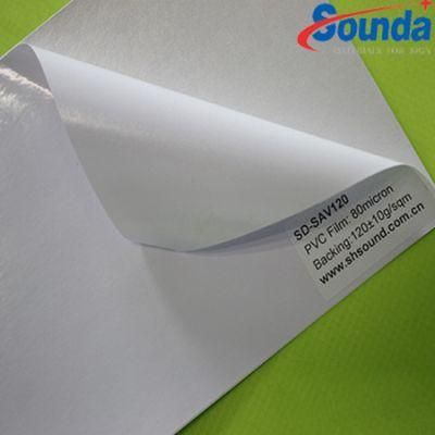 Hot Sale White Glue Self Adhesive Vinyl Rolls for Printing