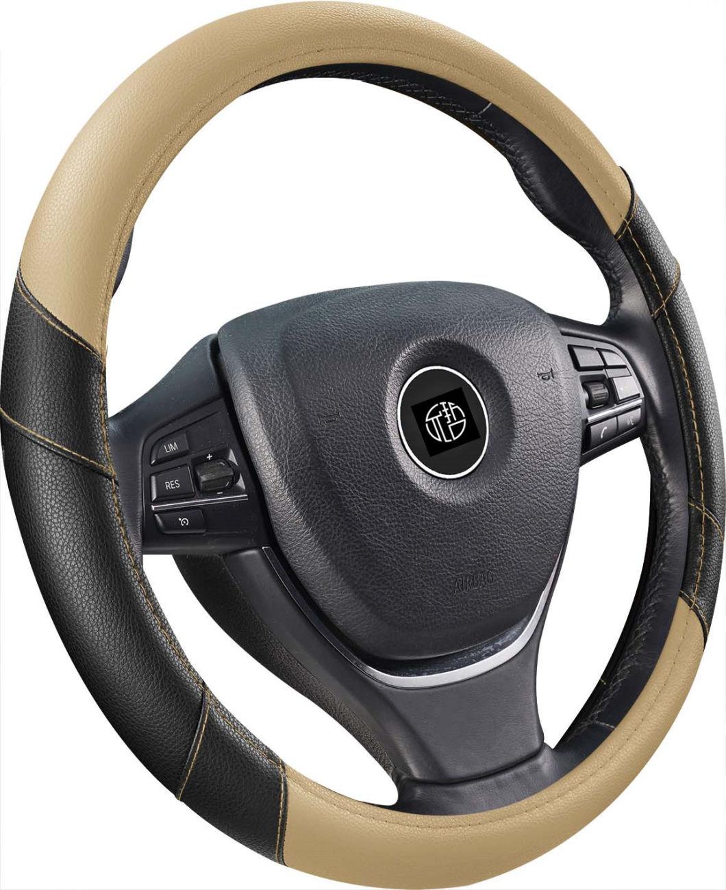 Imitation Leather Steering Wheel Cover for Toyota Volkswagen