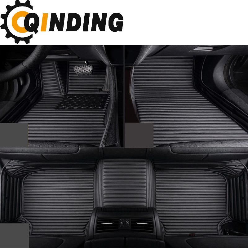 Fashion 3D Car Floor Mats Waterproof Leather, Foam and TPE Raw Material