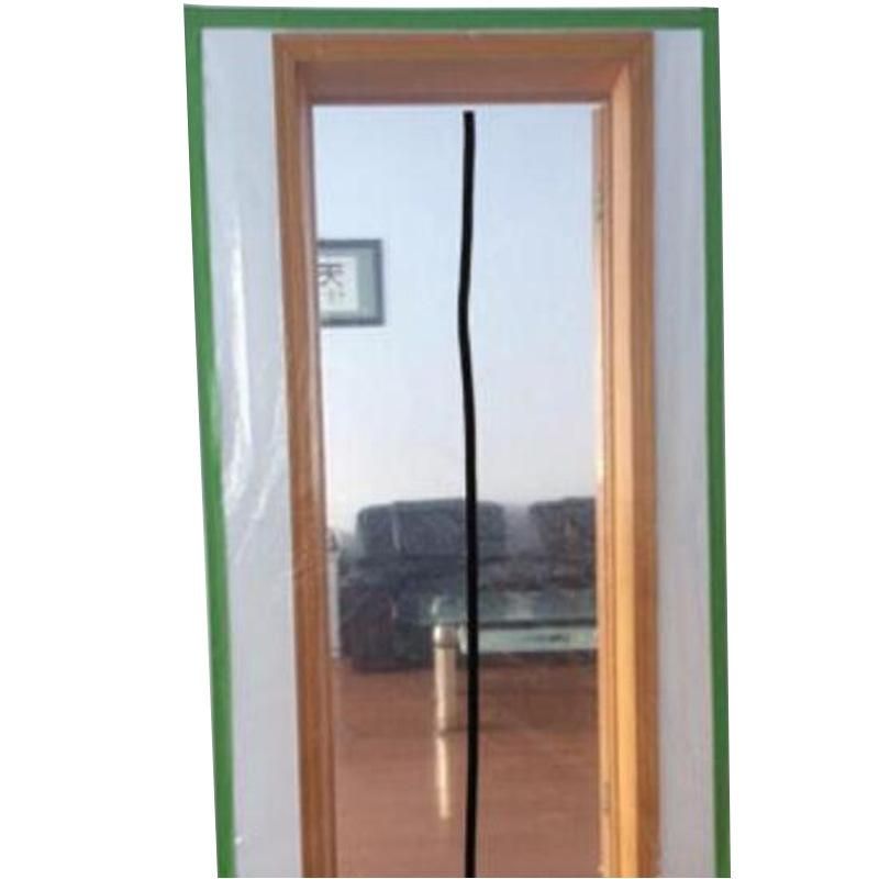 PE Zip Door Masking Film House Decoration Easy to Install