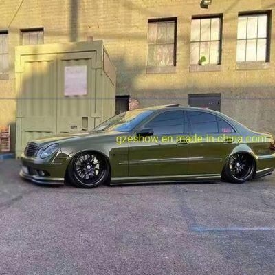 Pet Liner Green Super Gloss Painting Foil PVC Full Body Vinyl Sticker