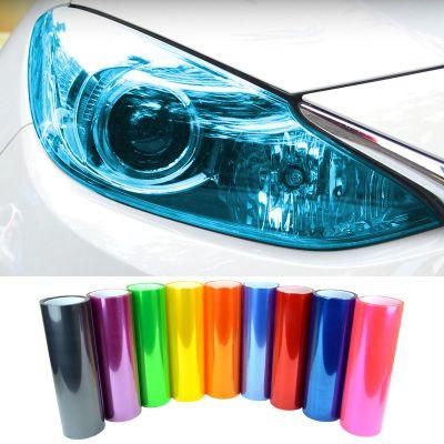 Removable High Glossy Car Headlight Protective Tint Vinyl