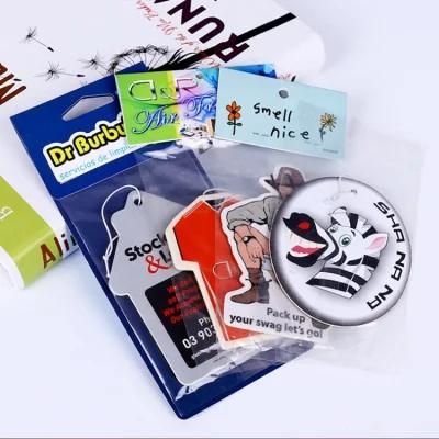 High Quality Custom Logo Hanging Car Paper Air Freshener for Sale