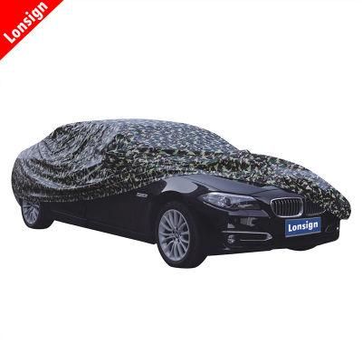 Breathable Hot Sale Custom Car Silver Coated Dust Proof SUV Sedan Cover