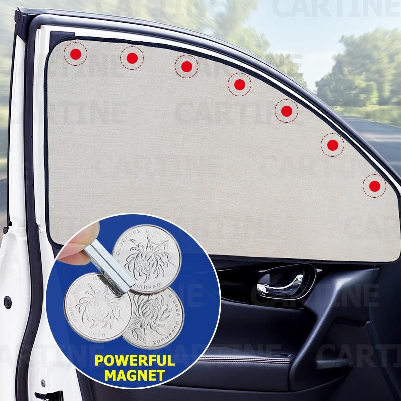 Custom Made Car Sunshades, Magnetic Car Sun Shades