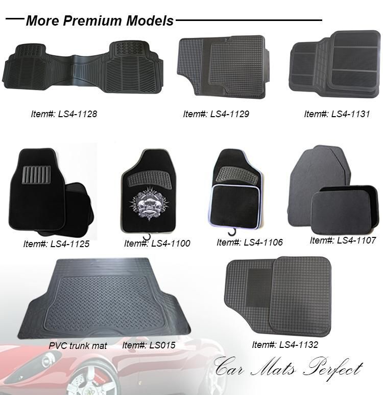 Low Price Cheap SUV Truck Van Rubber and Latex Car Floor Mat Ls4-1131