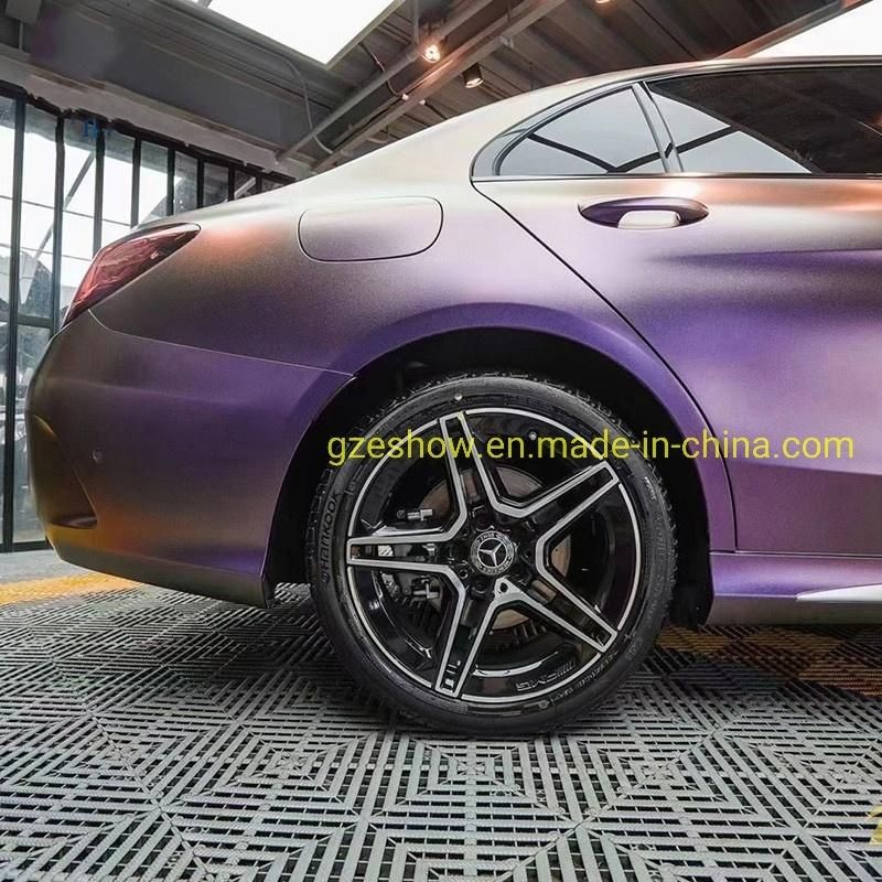 Matte Pearl Purple Chrome Car Wrap Vinyl Film