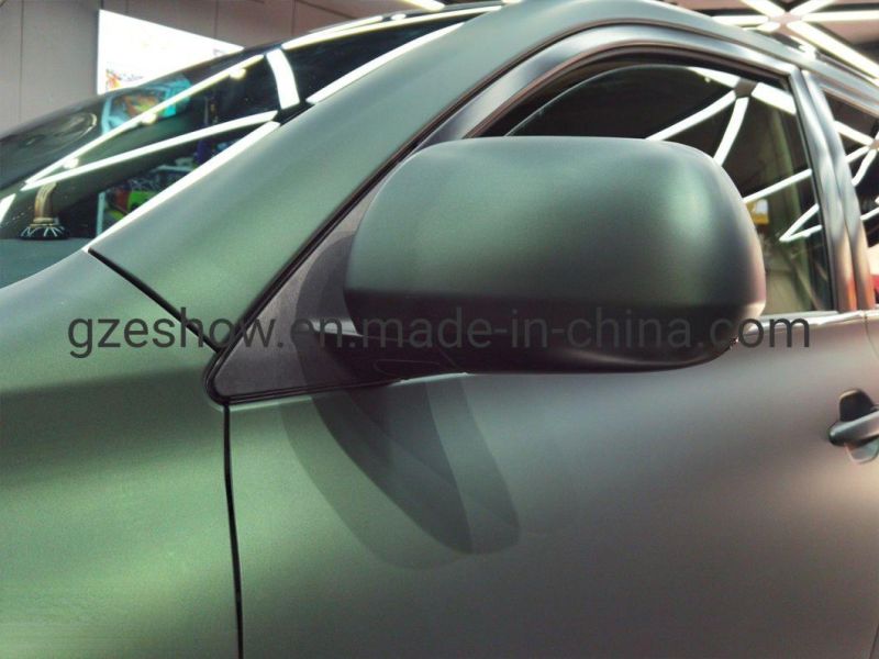 Ultra Matte Fairyland Green Vinyl Car Wrap Film Car Sticker