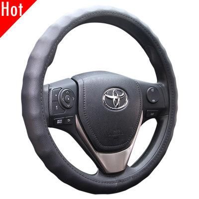 Most Popular Massage 15 Inch Universal PU PVC Steering Wheel Cover 80479