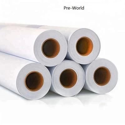 Glossy White Printable Vinyl Roll for Digital Printing