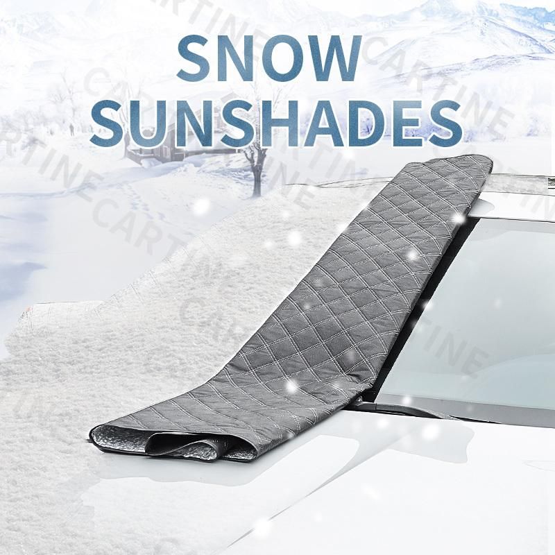 High Market Strong Sunscreen Insulation Foldable Magnetic Car Window Shade Sunshade