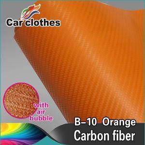 1.52X30m Adhesive Protective PVC 3D Carbon Fiber Wrap Film Vinyl