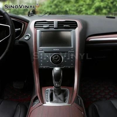 SINOVINYL Hot Selling Manufacturer Price Wood Grain PVC Film Car Wrapping Vinyl Sticker