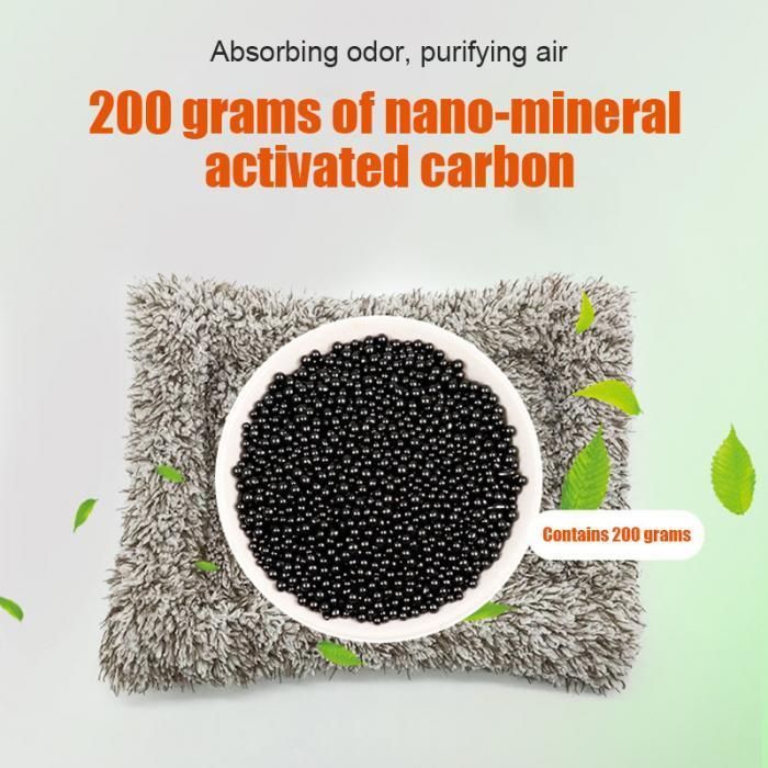 Car Interior Bamboo Activated Carbon Simulation Dog Car Purifying Air Simulation Plush Toys Dolls Cute Ornaments Deodorizing